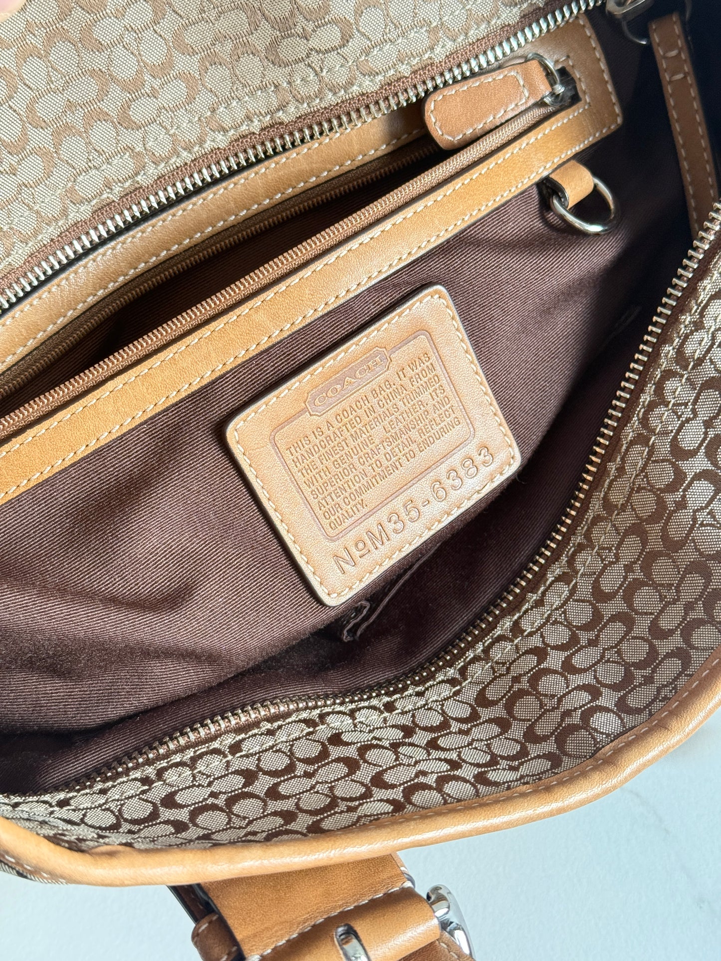 Super Rare Coach Soho Signature Tote Shoulder Bag