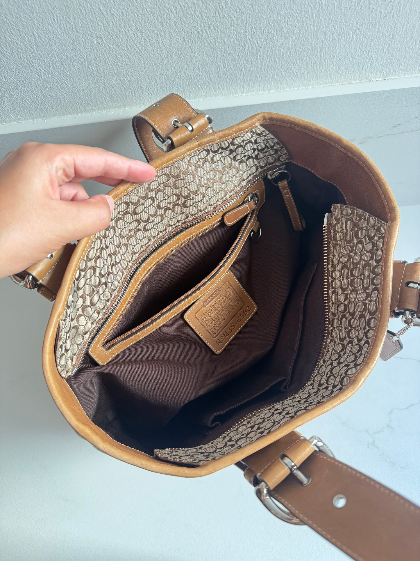Super Rare Coach Soho Signature Tote Shoulder Bag