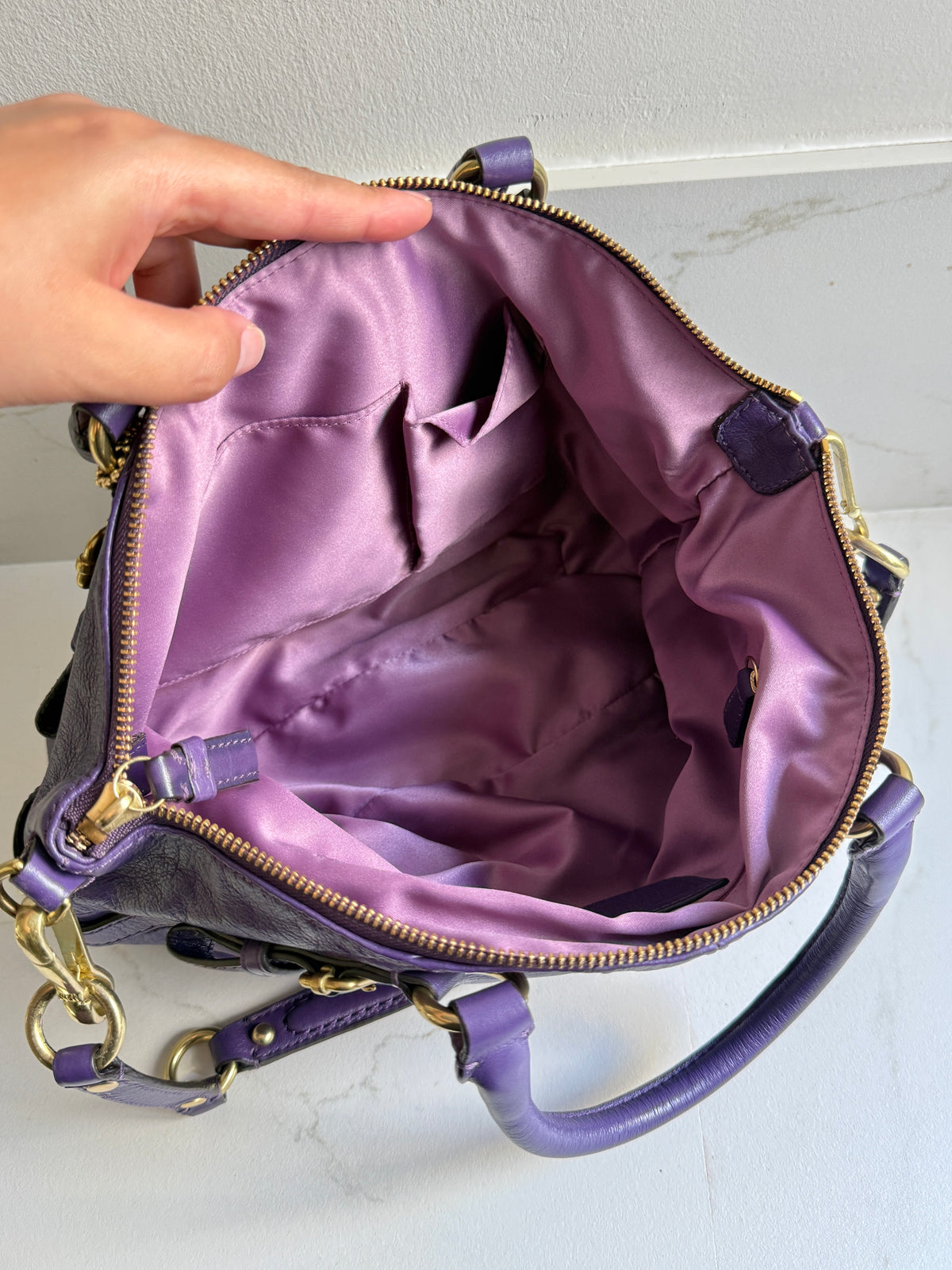 Coach Madison Sophia Leather Handbag, Medium