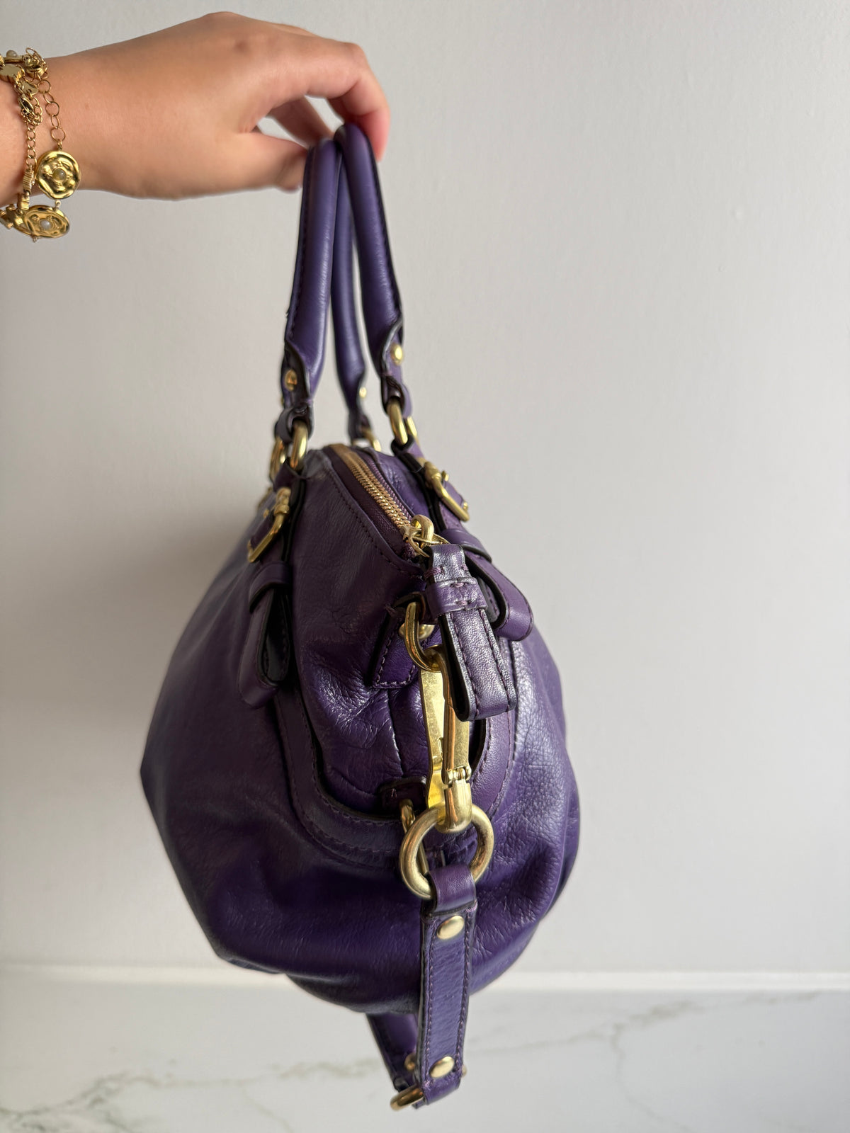 Coach Madison Sophia Leather Handbag, Medium