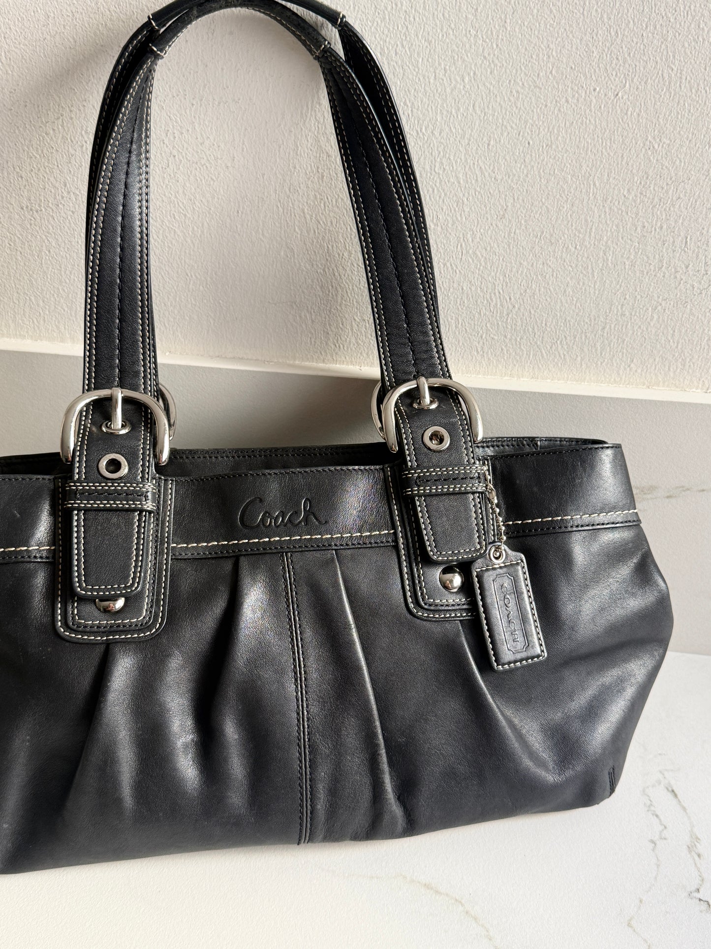 Coach Soho Leather Shoulder Bag