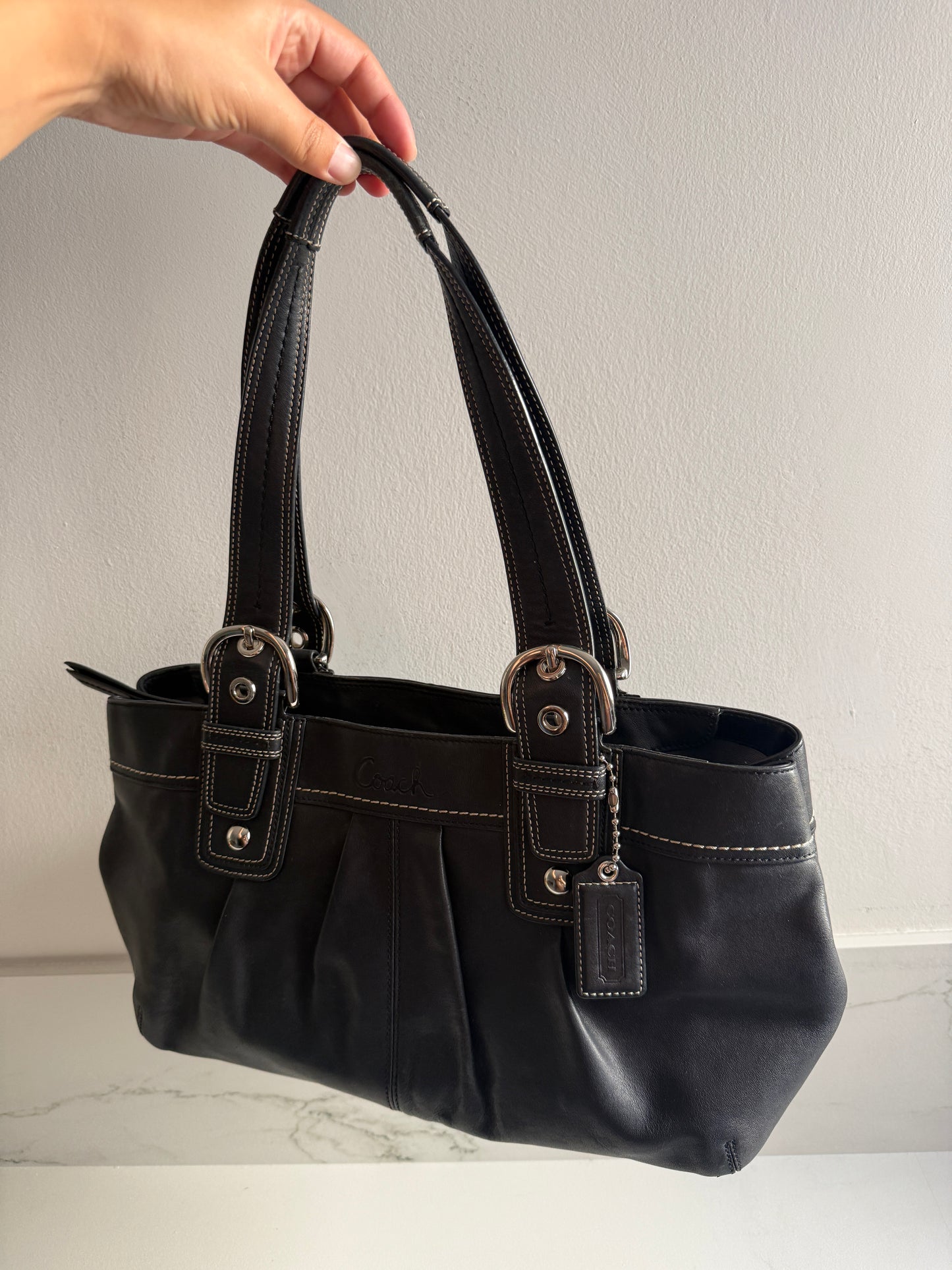 Coach Soho Leather Shoulder Bag