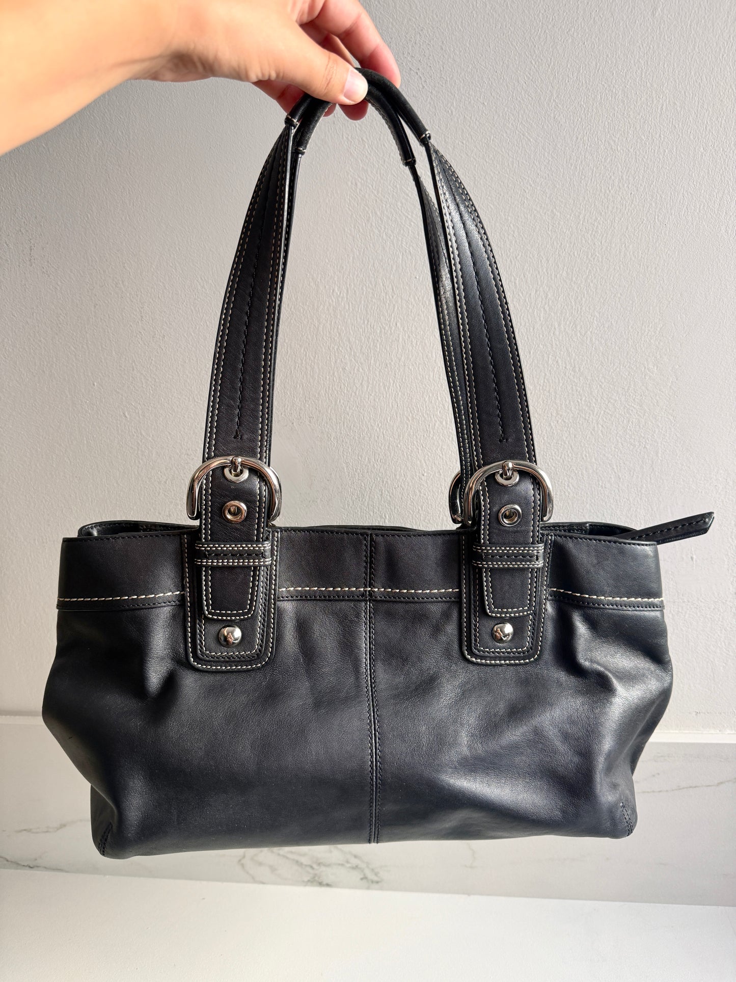 Coach Soho Leather Shoulder Bag