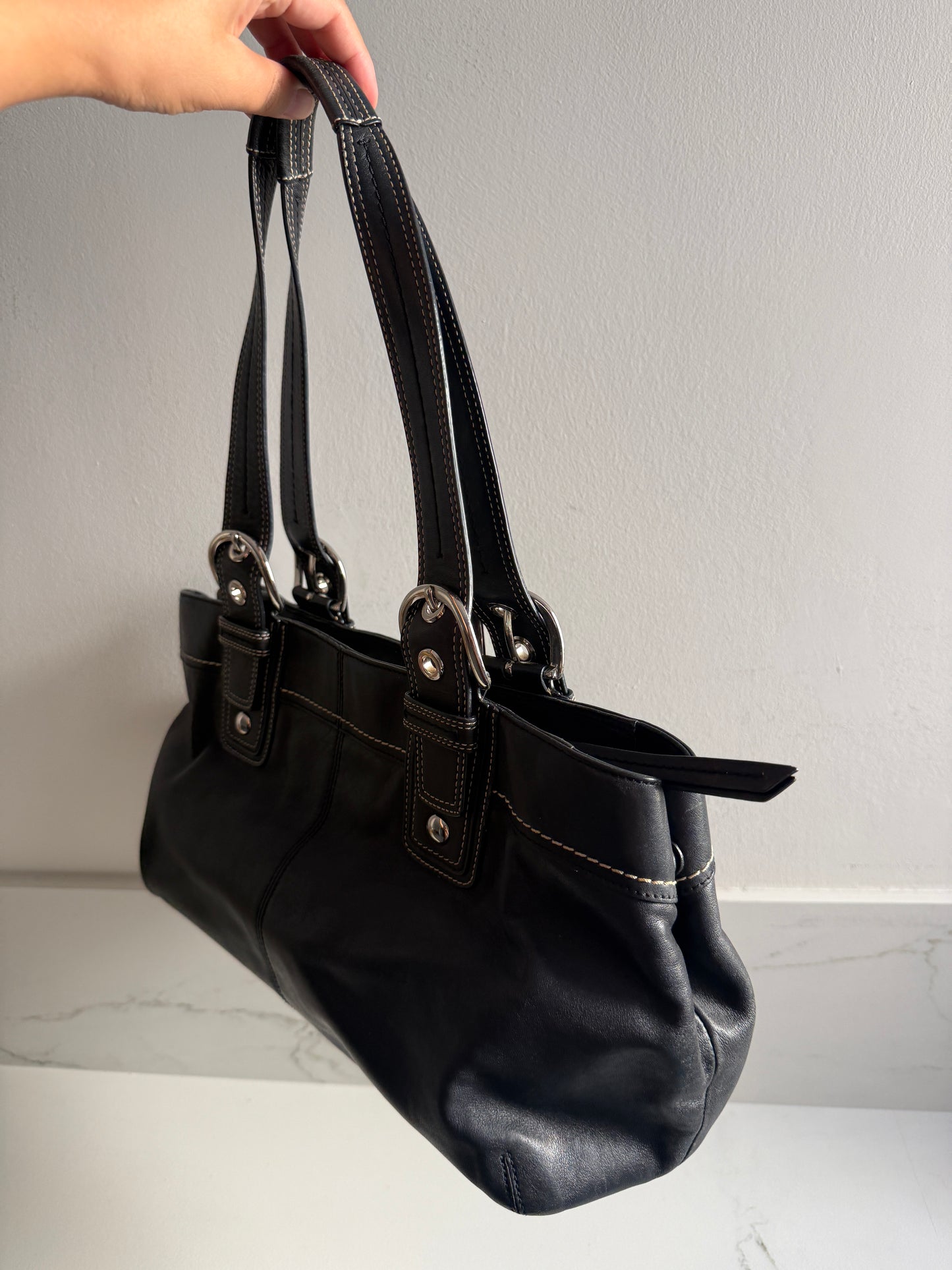 Coach Soho Leather Shoulder Bag