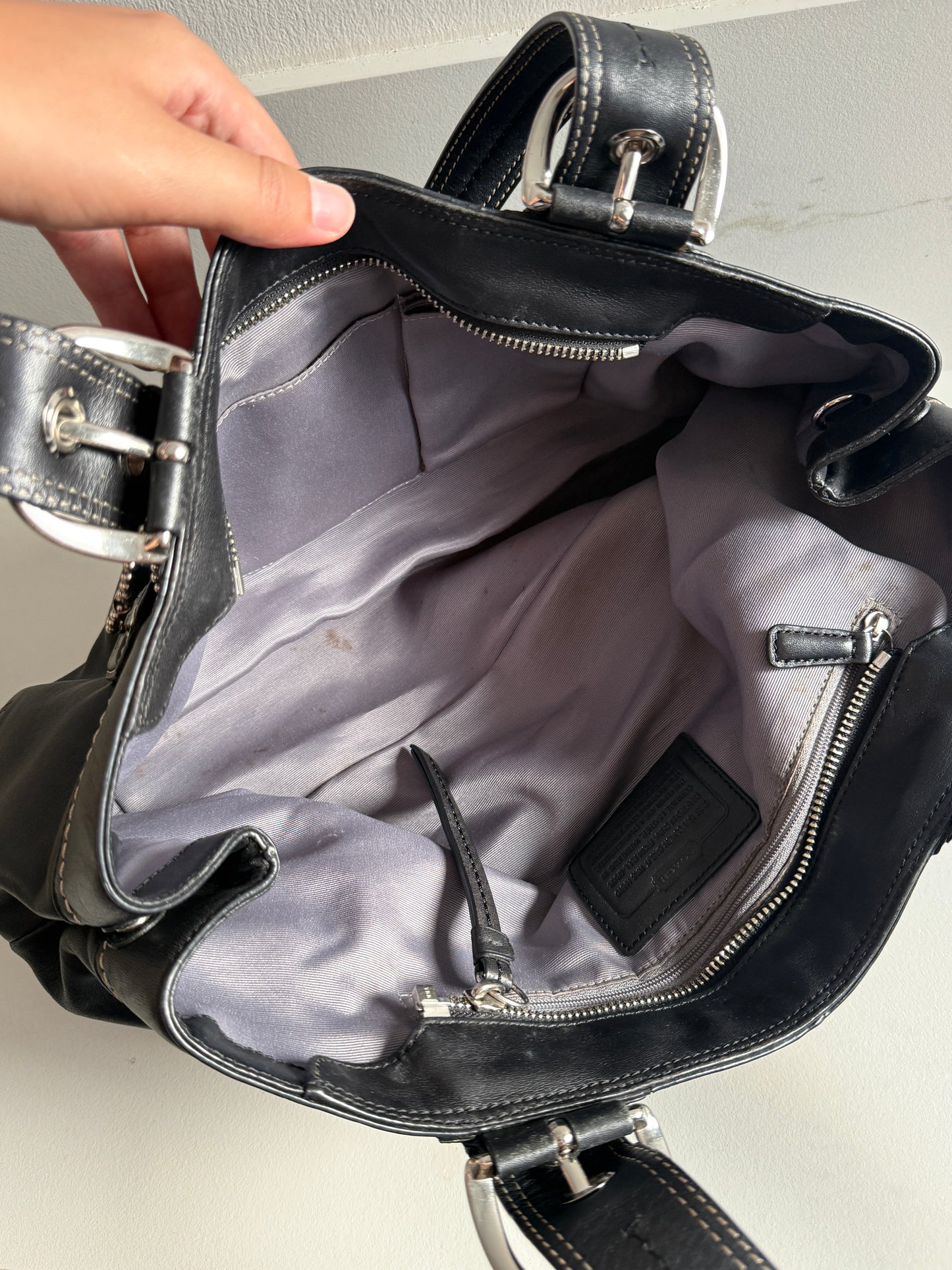 Coach Soho Leather Shoulder Bag