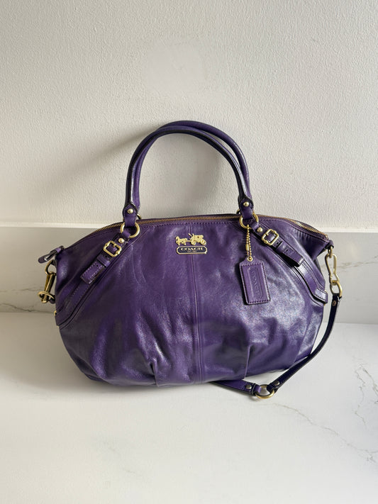 Coach Madison Sophia Leather Shoulder Bag