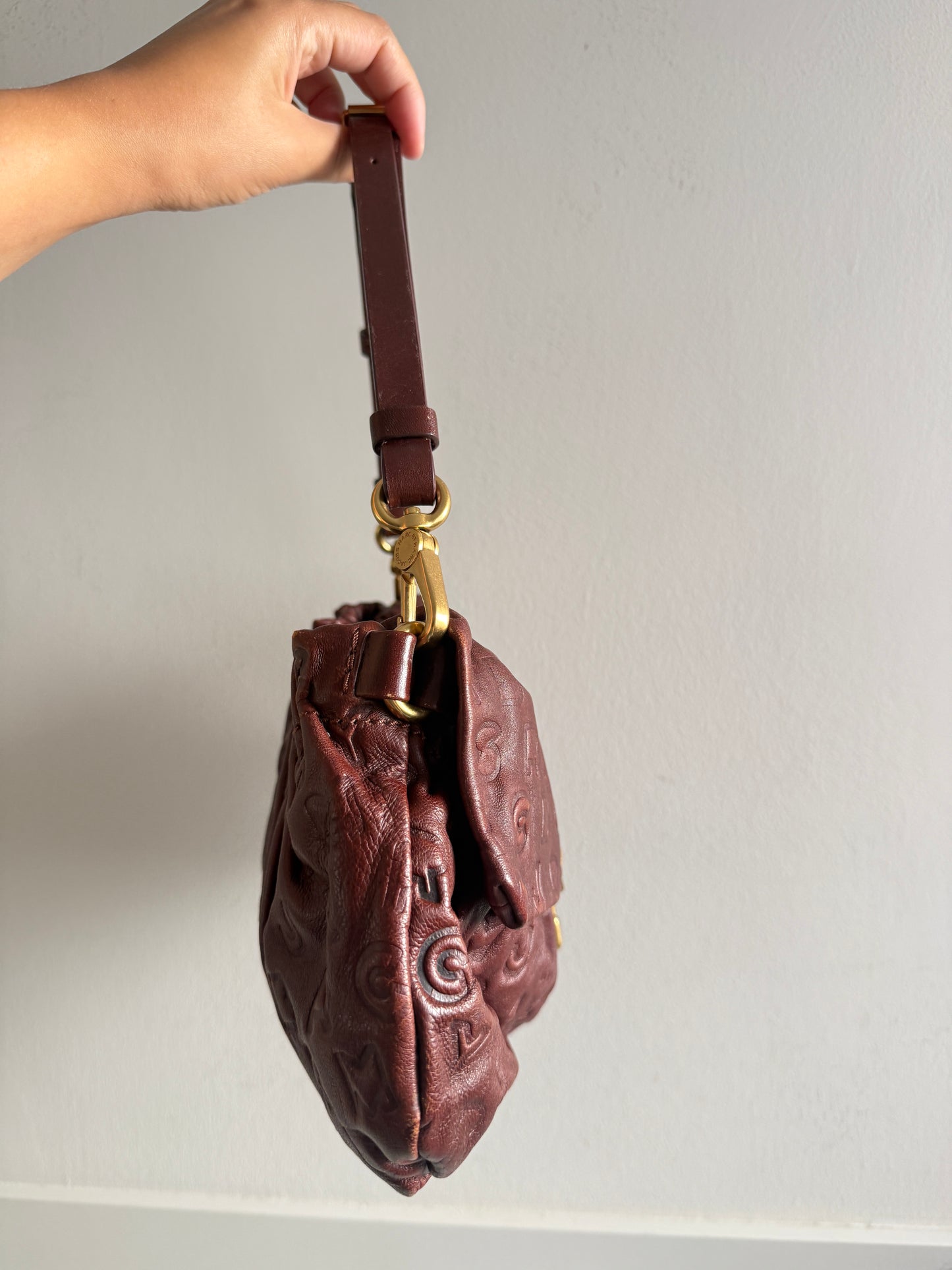 Super Rare Marc by Marc Jacobs Dreamy Logo Linda Shoulder Bag
