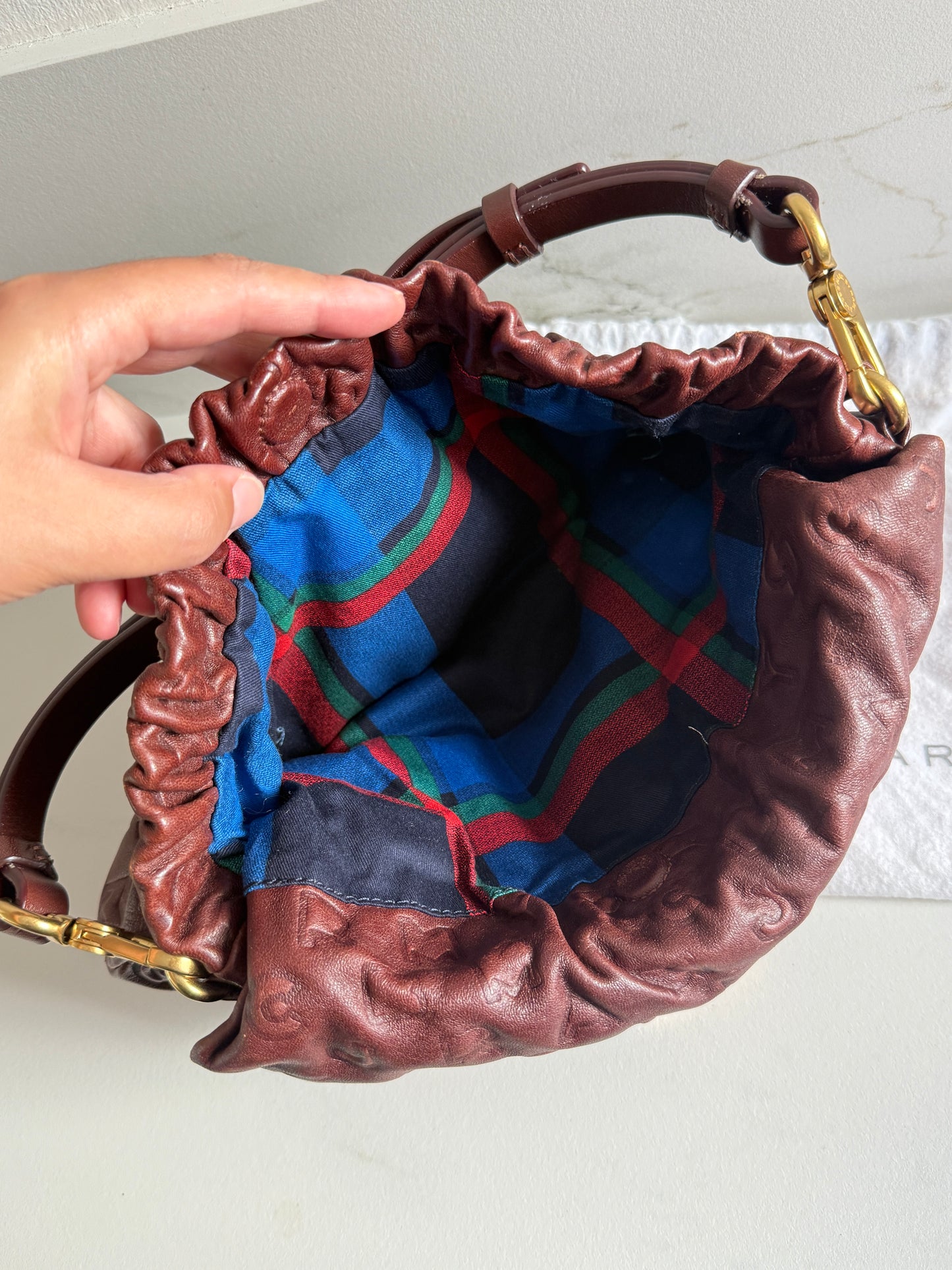 Super Rare Marc by Marc Jacobs Dreamy Logo Linda Shoulder Bag
