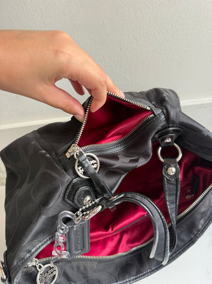 Coach Poppy Signature Shoulder Bag