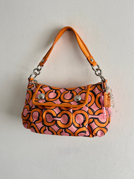 Super Rare Coach Poppy Groovy Shoulder Bag