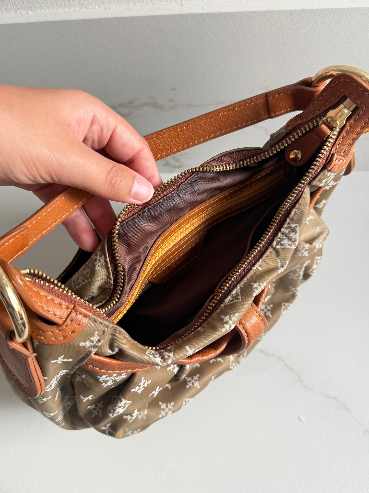 Russet Monogram Mini Bag