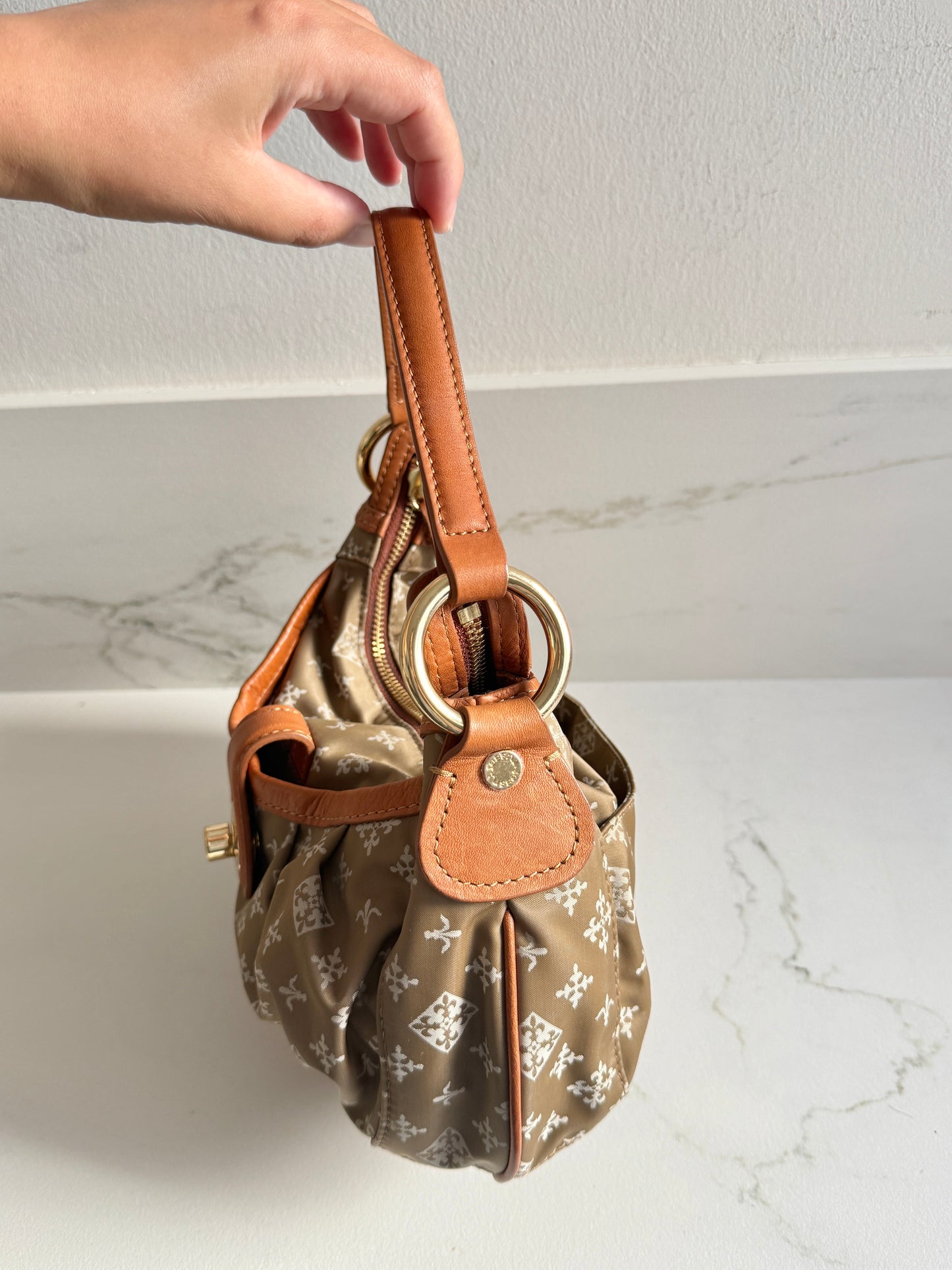 Russet Monogram Mini Bag
