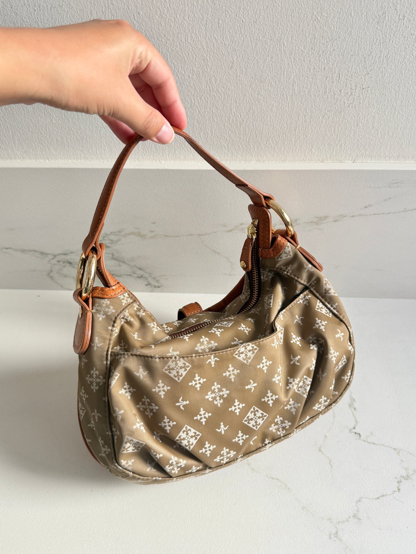 Russet Monogram Mini Bag