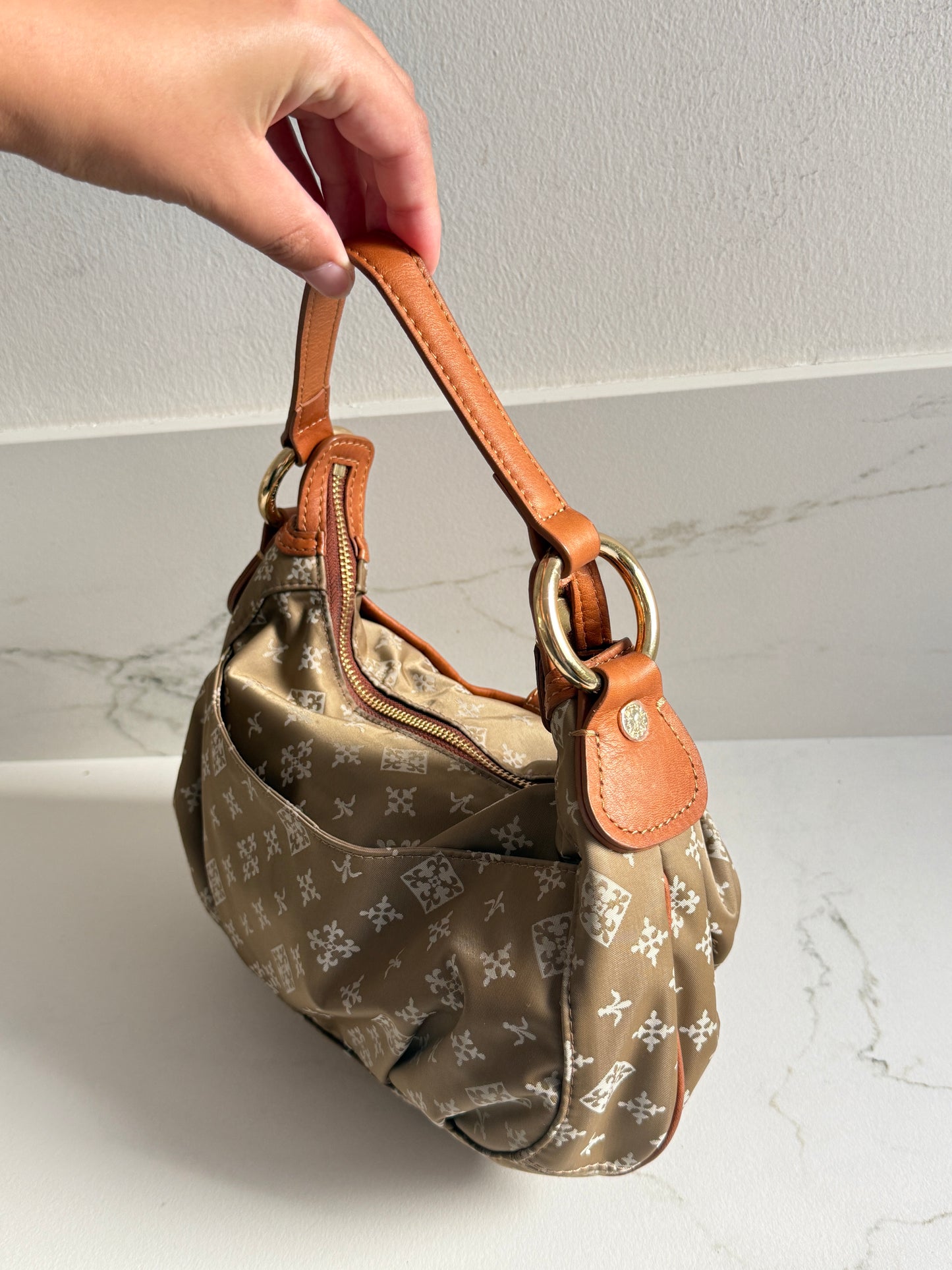 Russet Monogram Mini Bag