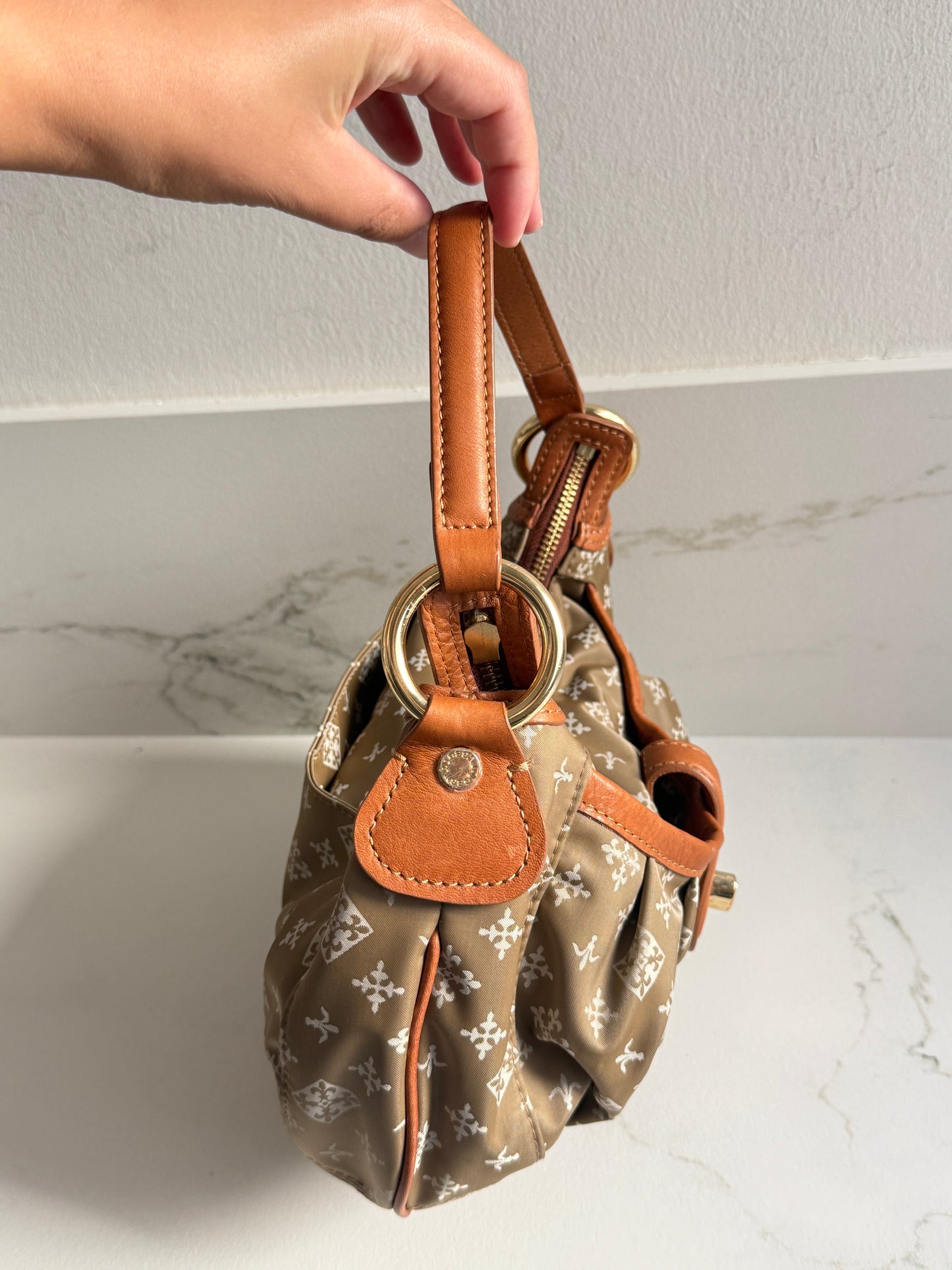 Russet Monogram Mini Bag