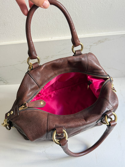 Coach Madison Sabrina Leather Satchel