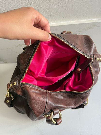 Coach Madison Sabrina Leather Satchel