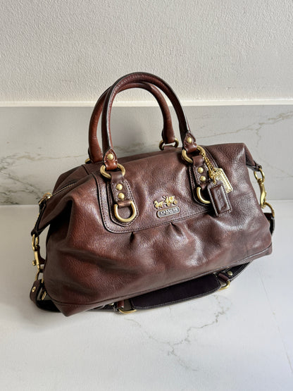 Coach Madison Sabrina Leather Satchel