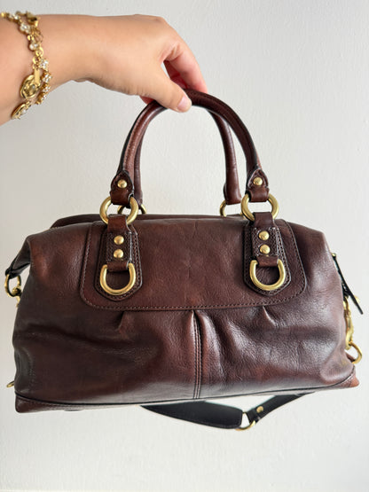 Coach Madison Sabrina Leather Satchel