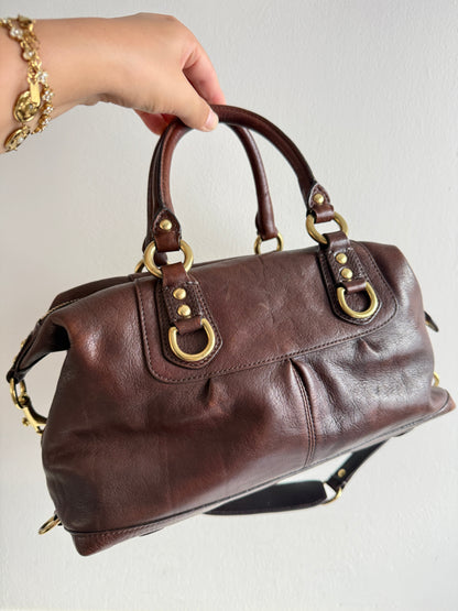 Coach Madison Sabrina Leather Satchel