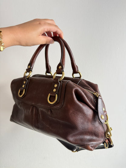 Coach Madison Sabrina Leather Satchel