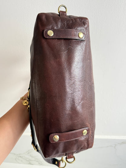 Coach Madison Sabrina Leather Satchel