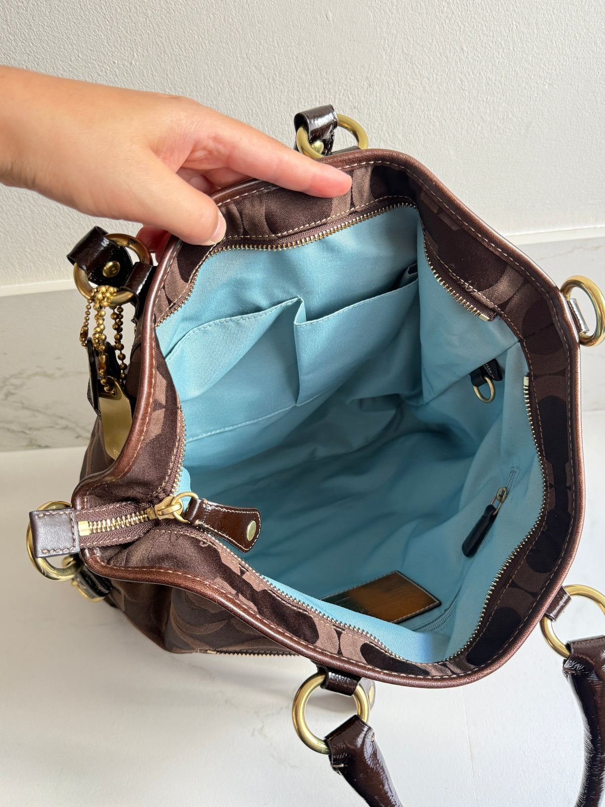 Coach Ashley Signature Tote Bag