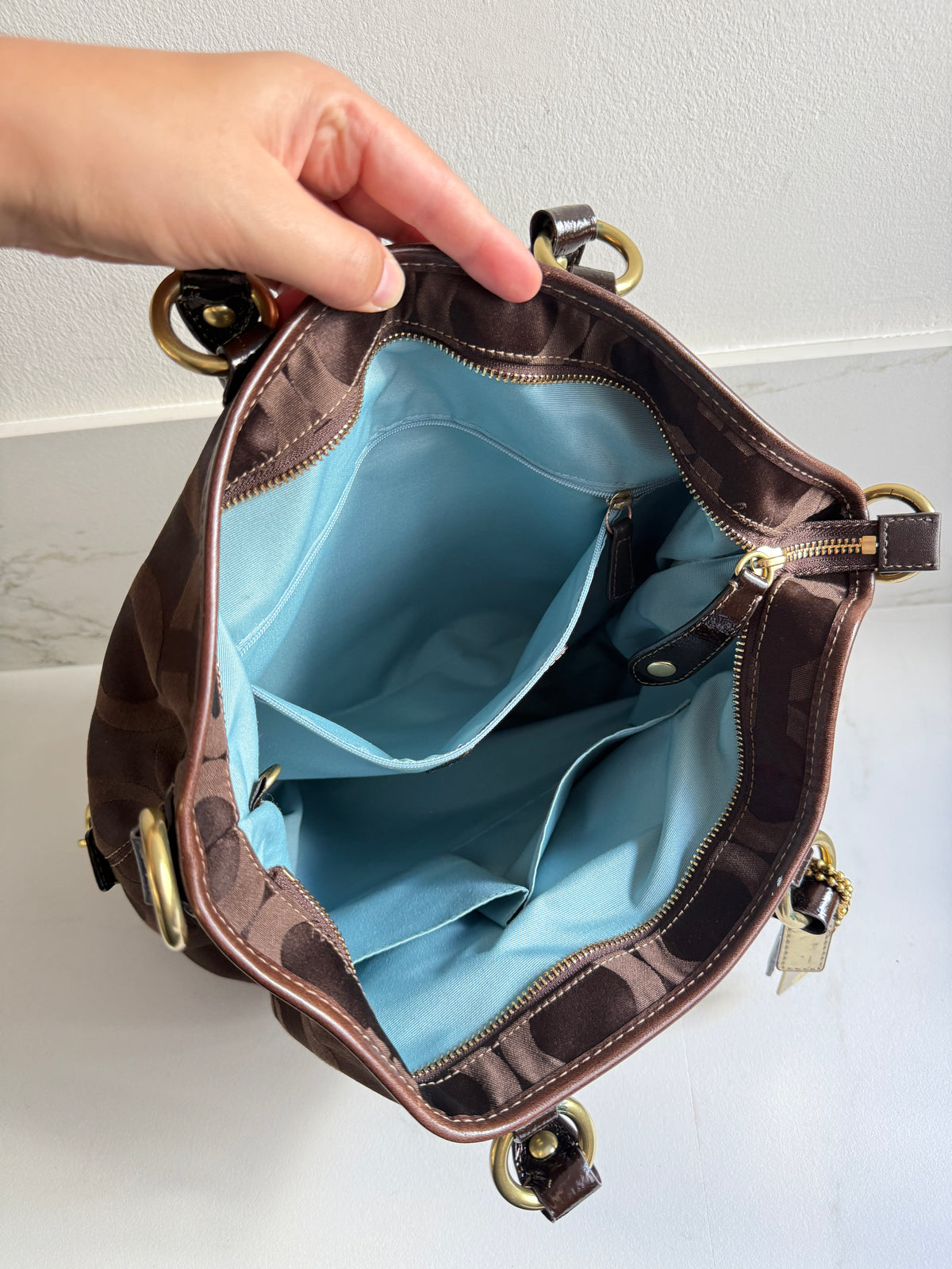 Coach Ashley Signature Tote Bag