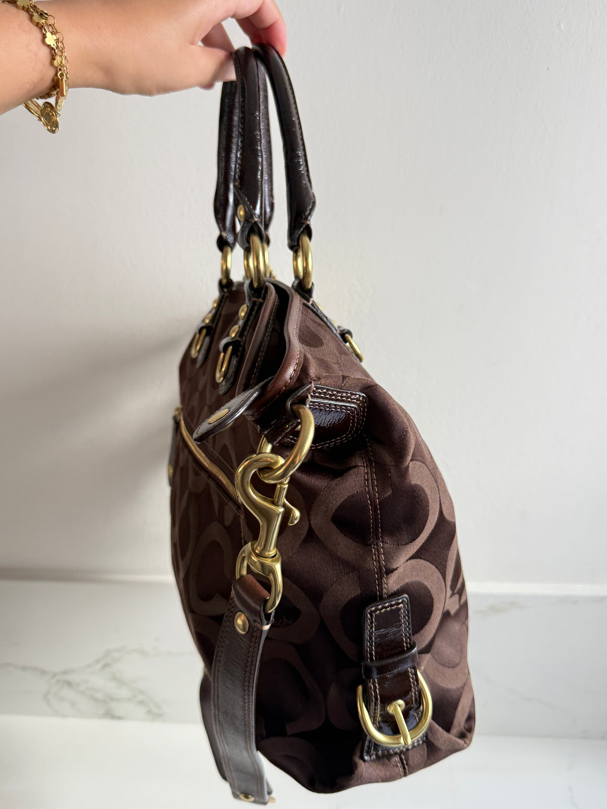 Coach Ashley Signature Tote Bag