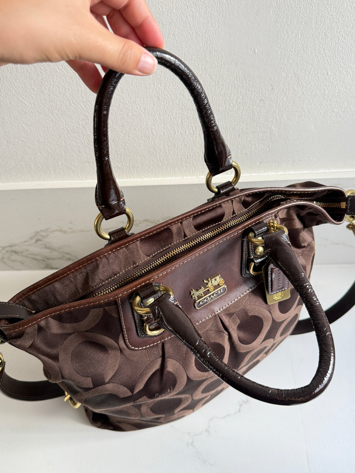 Coach Ashley Signature Tote Bag
