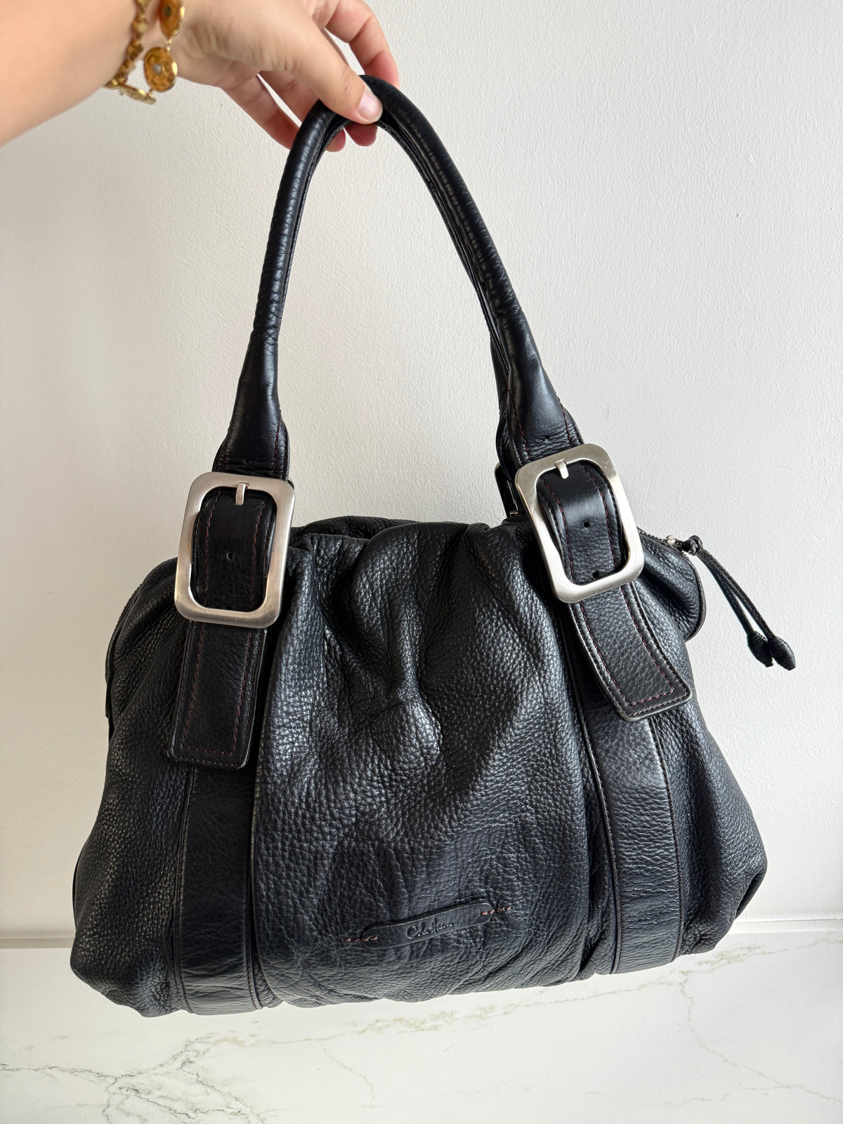 Cole Haan Hobo Leather Shoulder Bag
