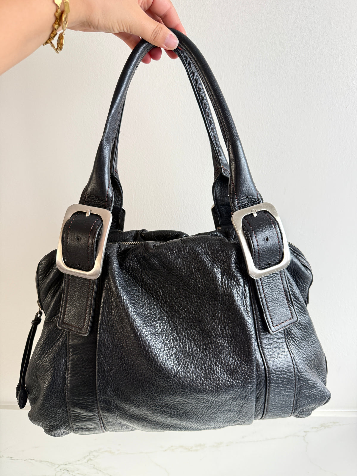 Cole Haan Hobo Leather Shoulder Bag