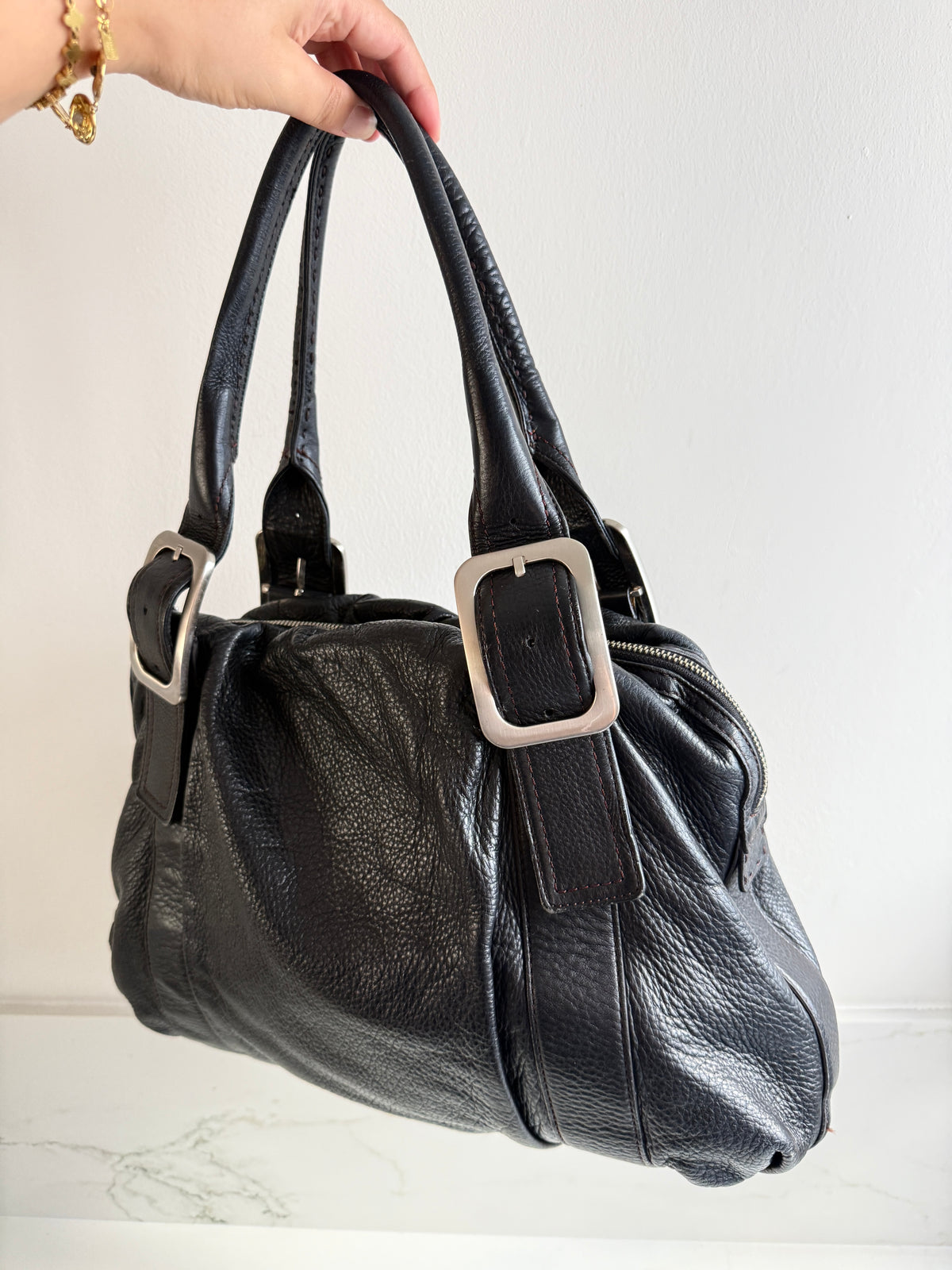Cole Haan Hobo Leather Shoulder Bag
