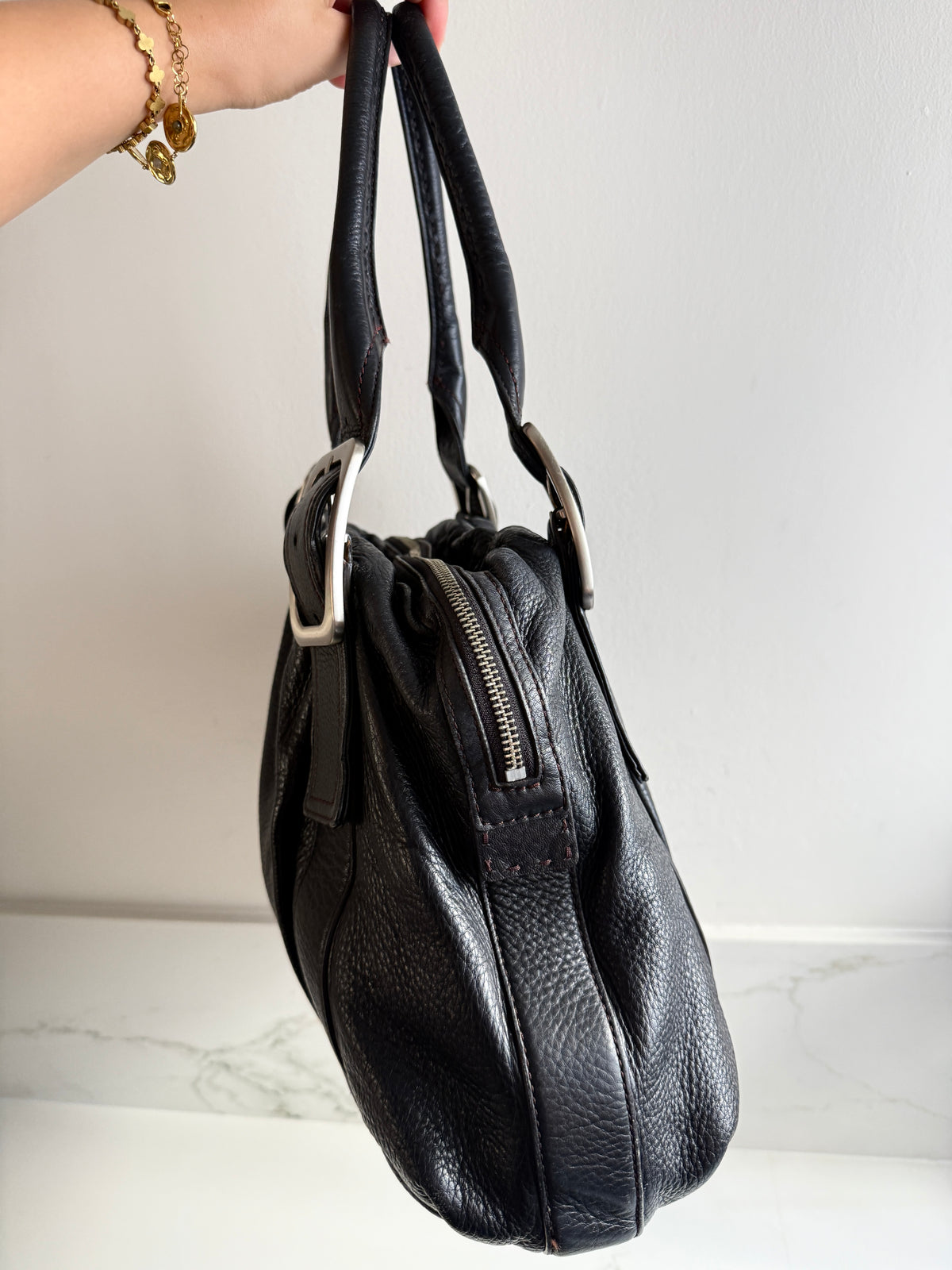 Cole Haan Hobo Leather Shoulder Bag
