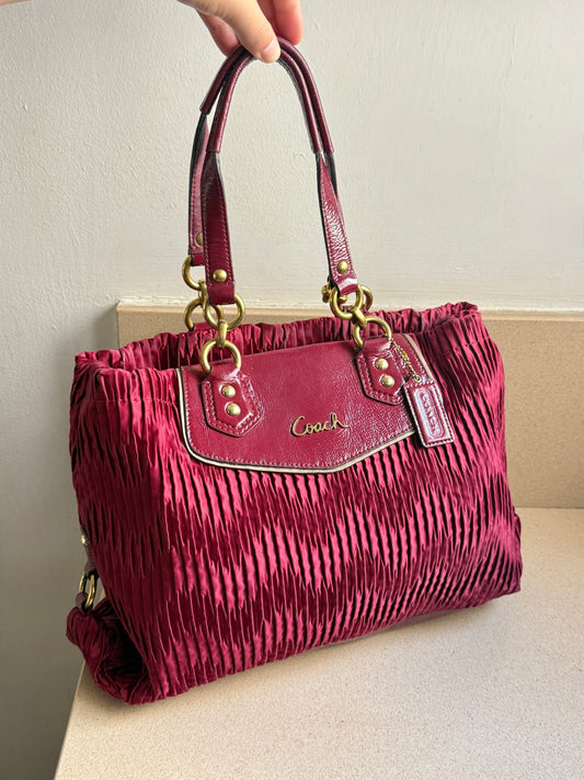 Super Rare Coach Ashley Carryall Shoulder Bag