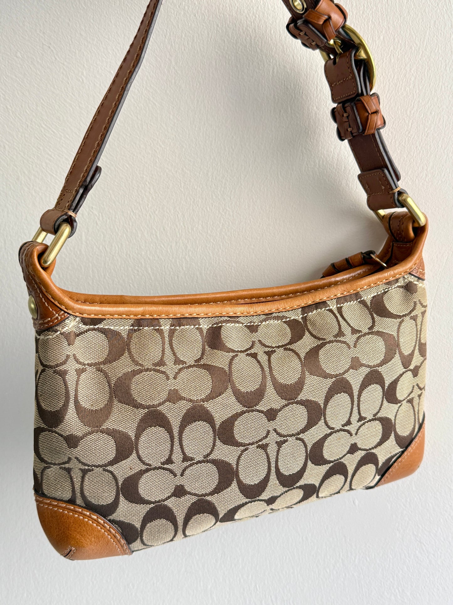 Coach Bleecker Signature Shoulder Bag, Small
