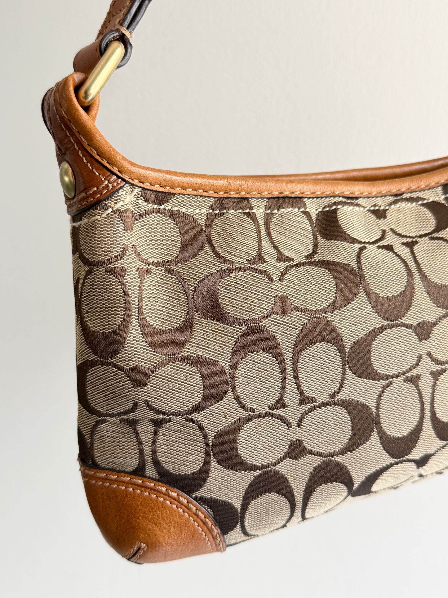 Coach Bleecker Signature Shoulder Bag, Small