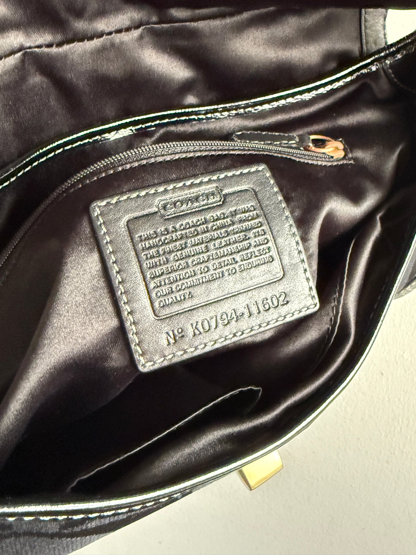 Coach Ergo Signature Shoulder Bag