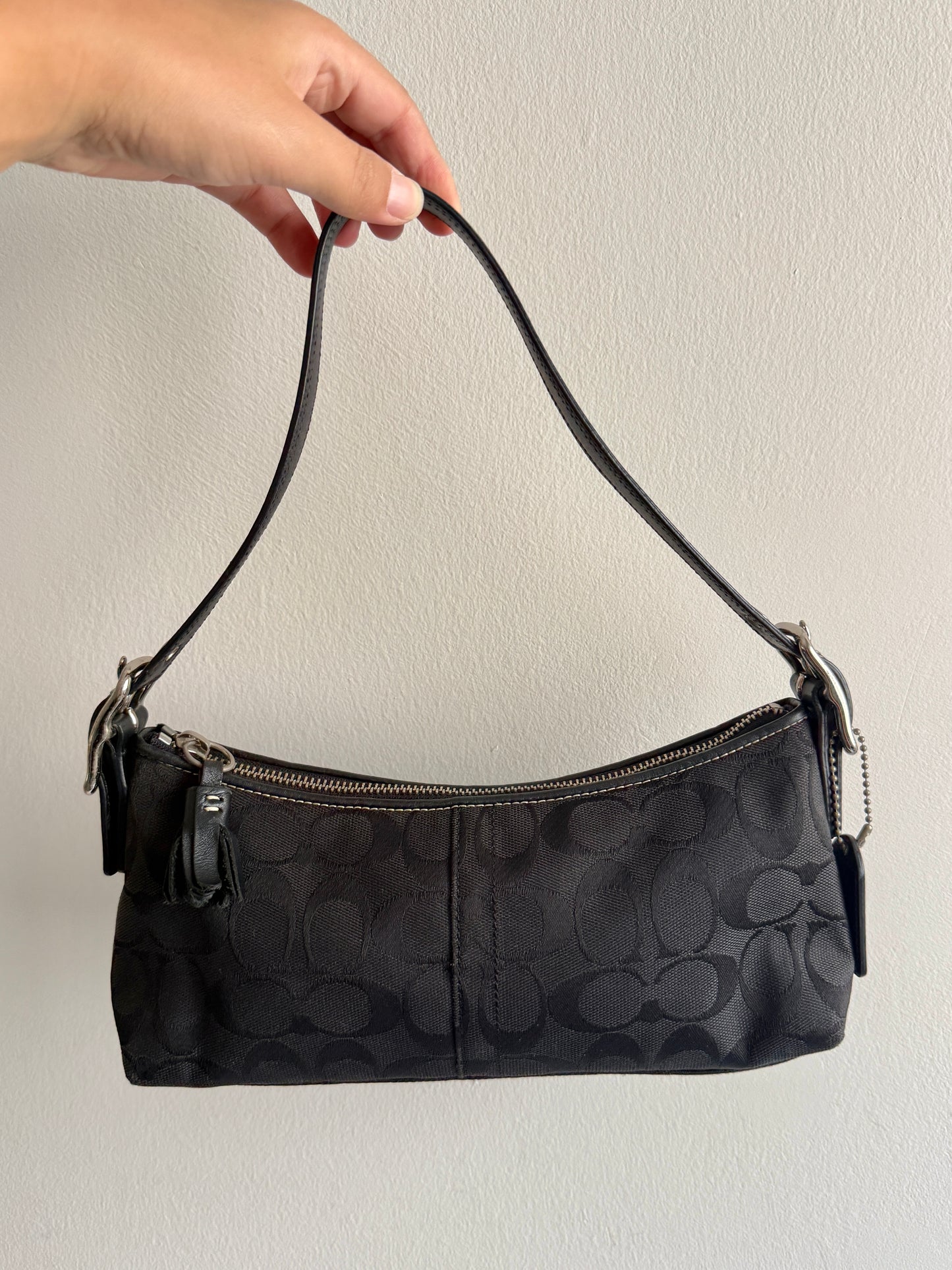 Super Rare Coach East West Baguette Bag