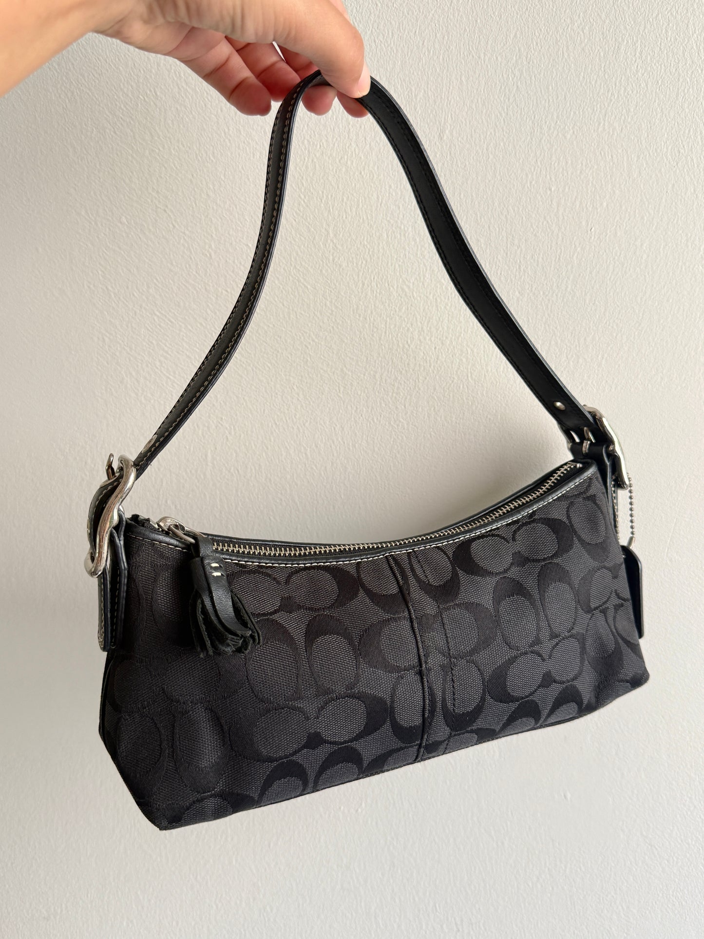 Super Rare Coach East West Baguette Bag