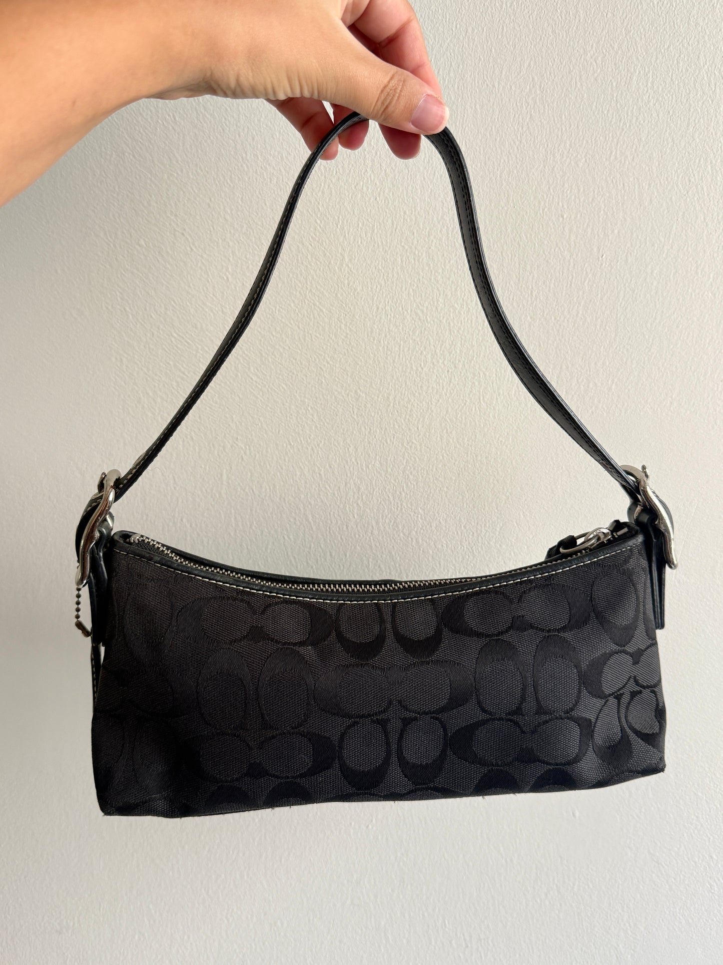 Super Rare Coach East West Baguette Bag