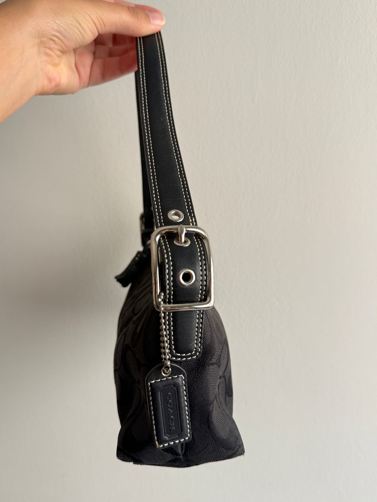 Super Rare Coach East West Baguette Bag
