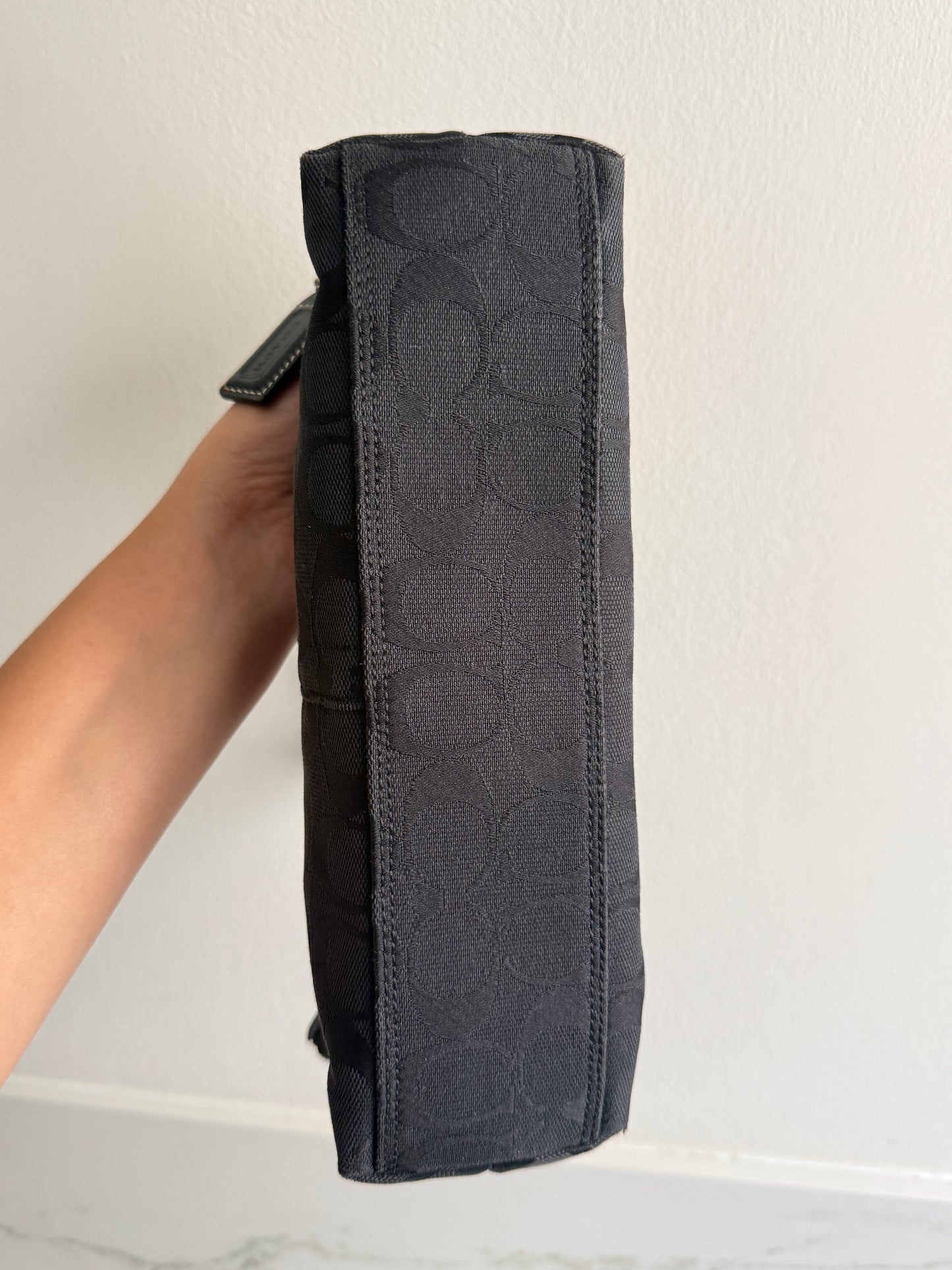 Super Rare Coach East West Baguette Bag