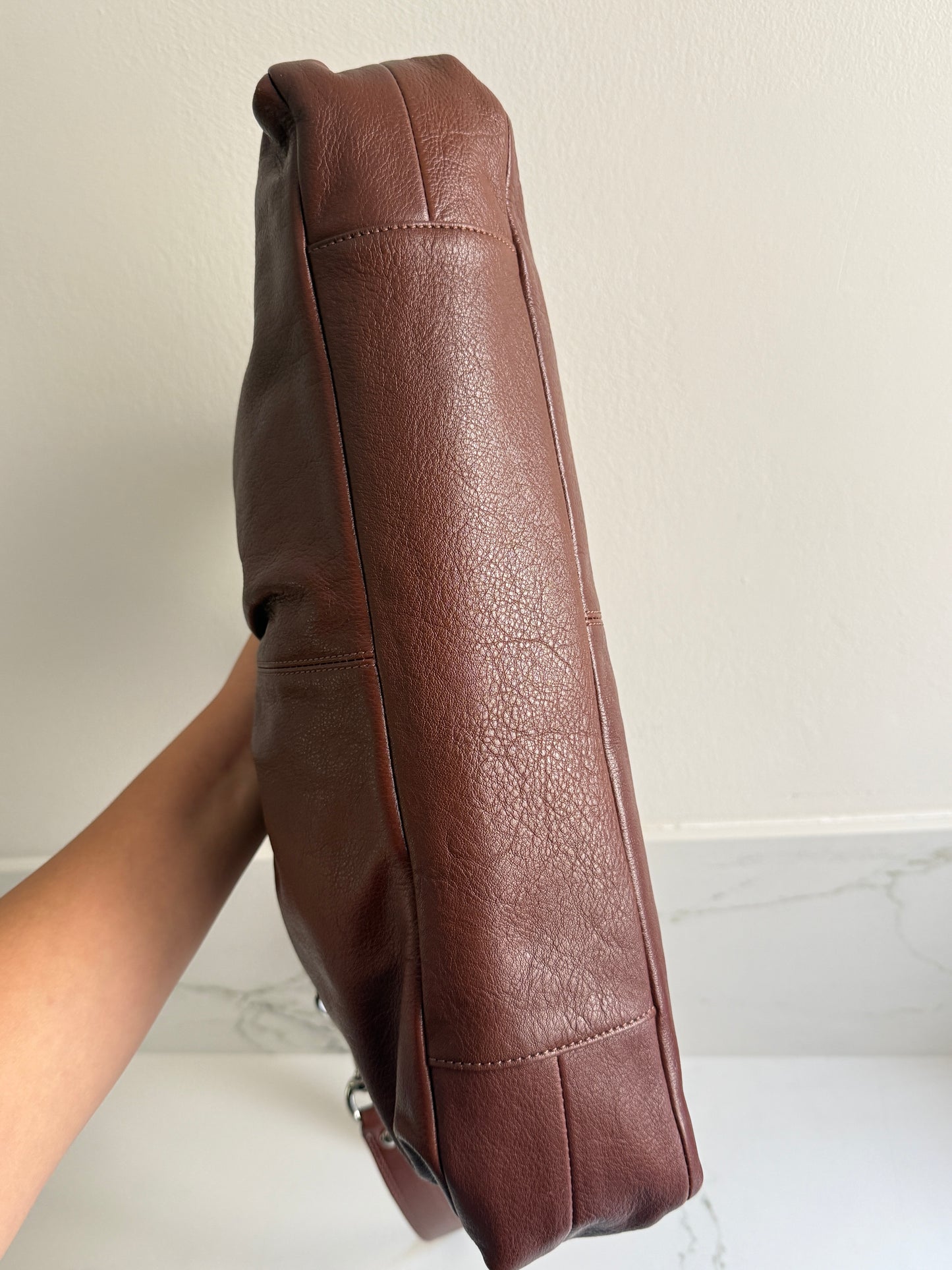 Rare Coach Ashley Leather Carryall Shoulder Bag