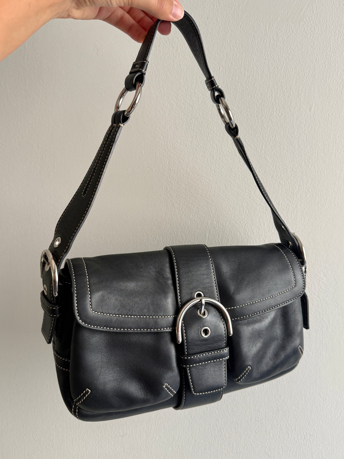 Super Rare Coach Soho Leather Shoulder Bag