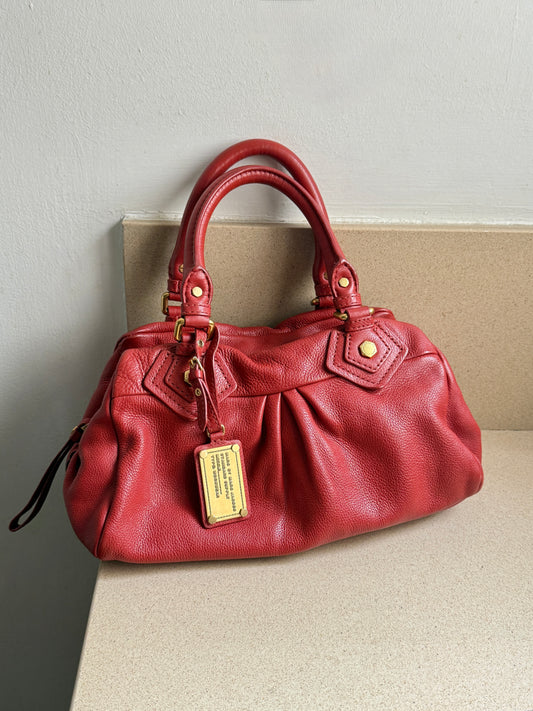 Rare Marc by Marc Jacobs Classic Q Baby Groovee Leather Bag