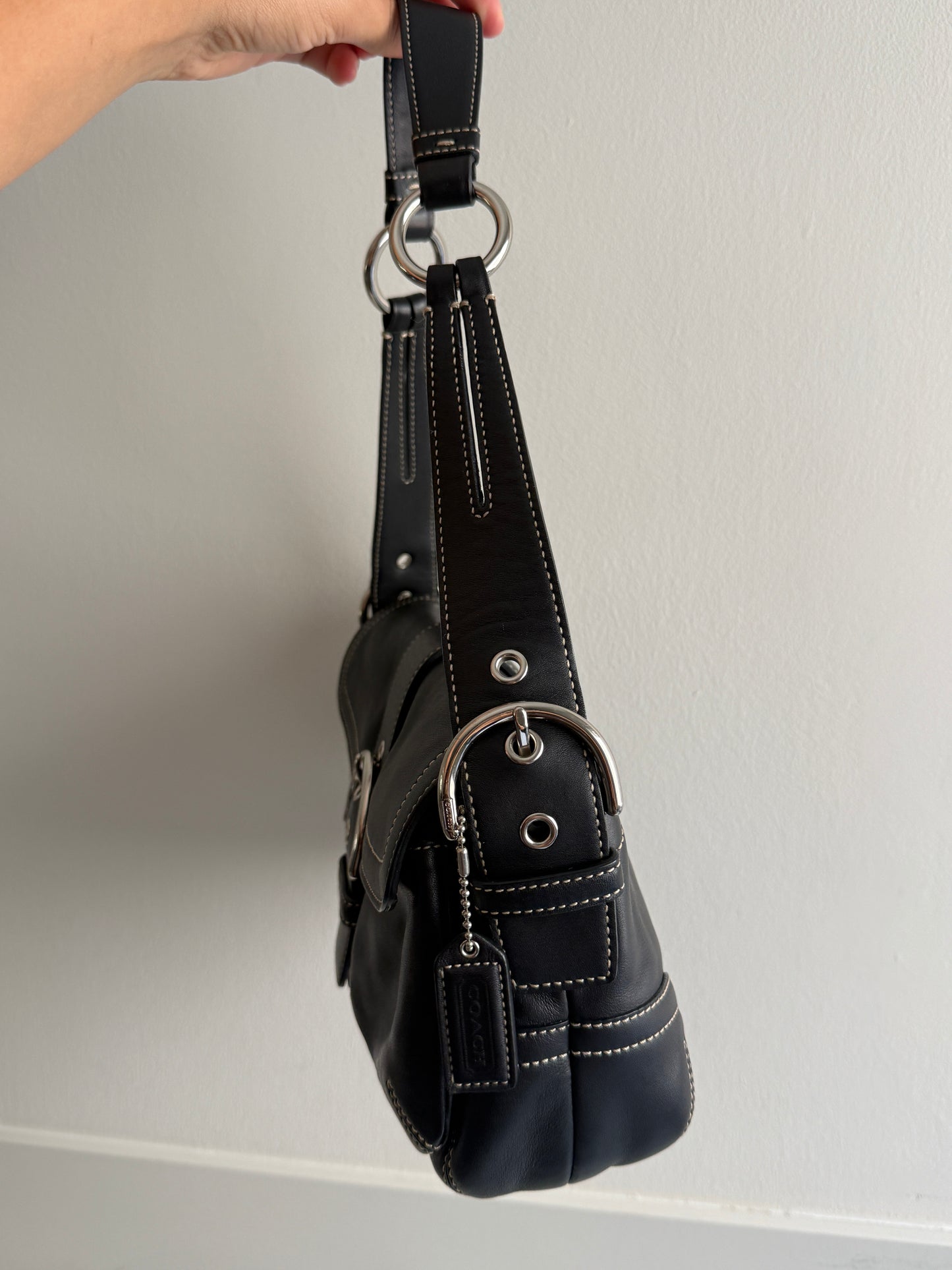 Super Rare Coach Soho Leather Shoulder Bag