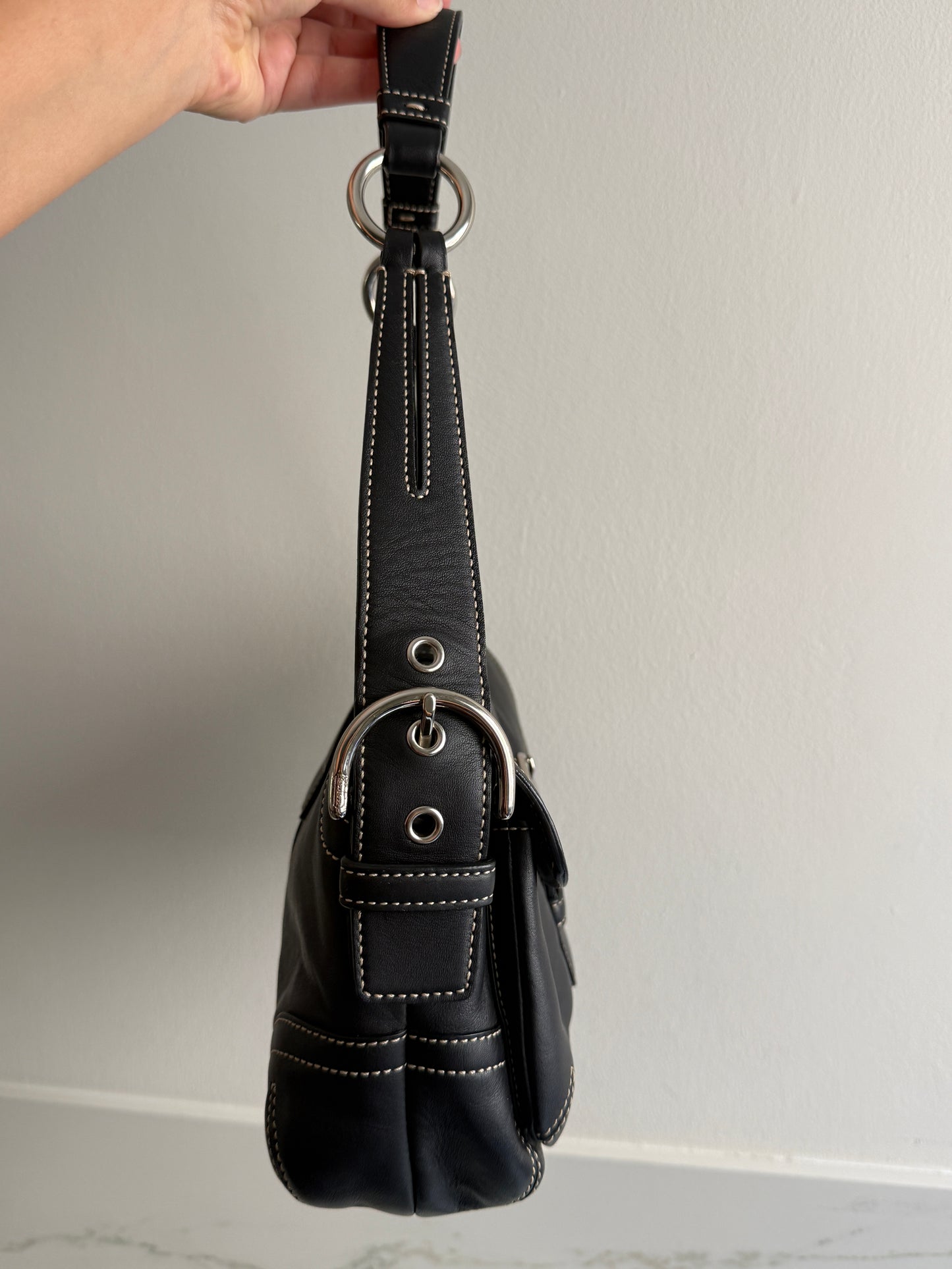 Super Rare Coach Soho Leather Shoulder Bag