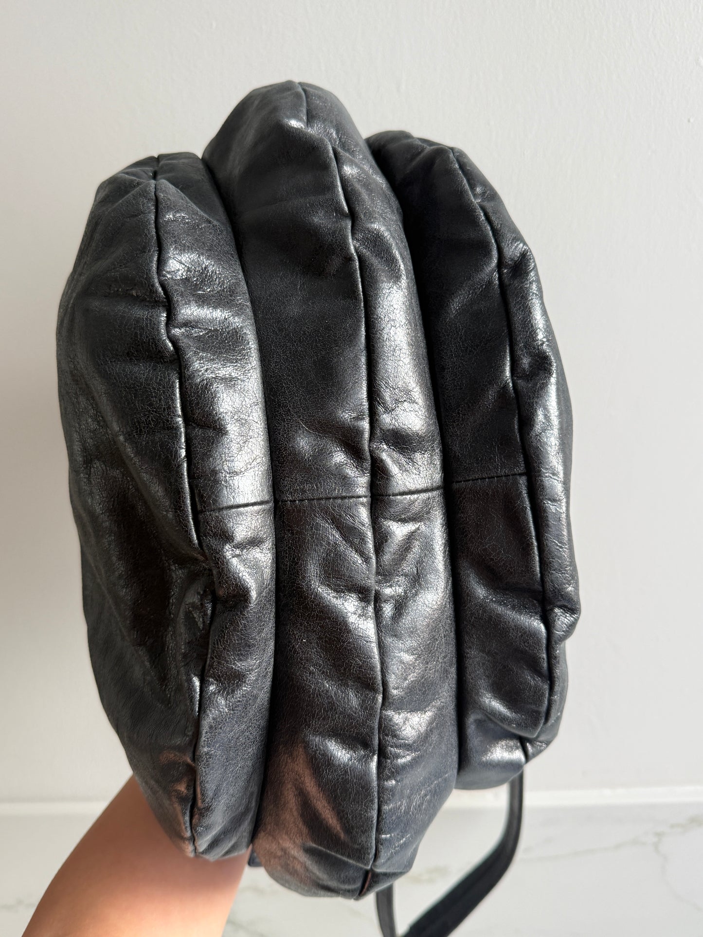 Marc by Marc Jacobs Black Leather Shoulder Bag