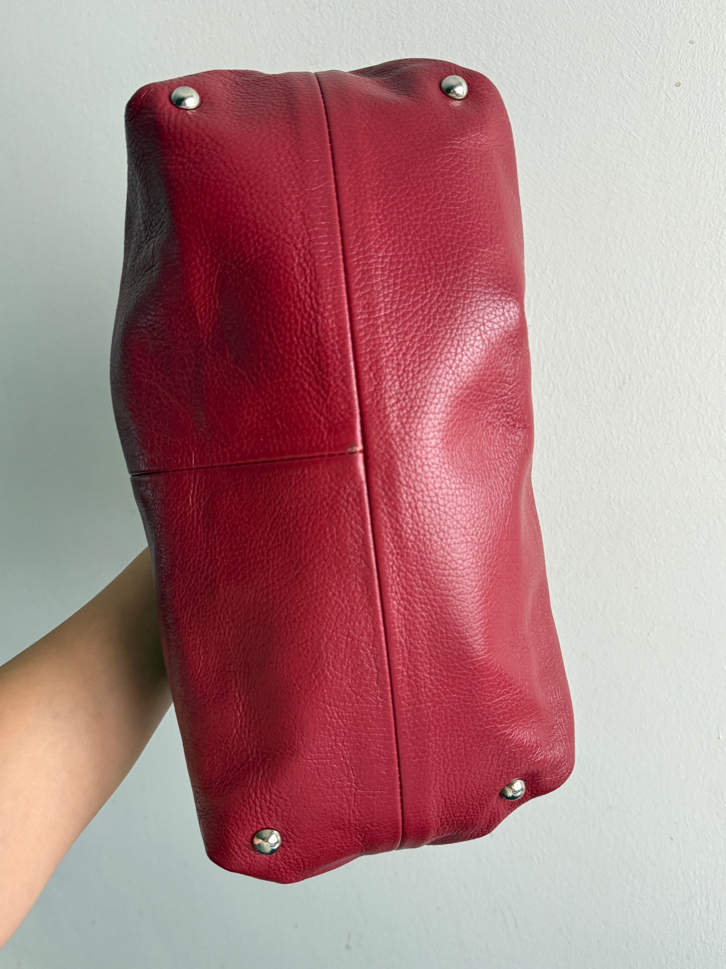 Rare Furla Leather Shoulder Bag